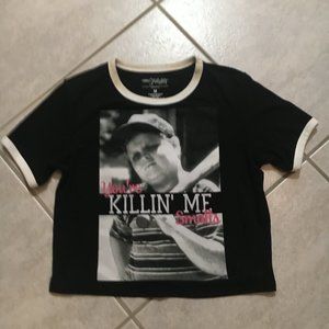 Sandlot Brand You're Killing Me Smalls Crop Top T-shirt - Medium size